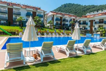 Tasyaka Fethiye'de Geniş, Tam Mobilyalı Daire